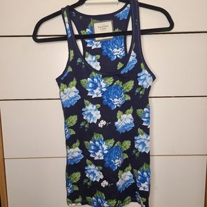ABERCROMBIE FLORAL TANK TOP